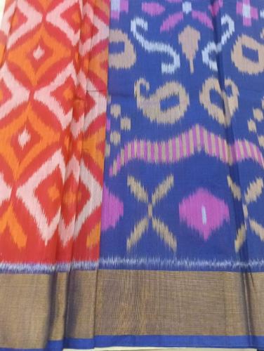 COTTON X KORA SILK TIE DYE SAREES CHINNLAPATTI